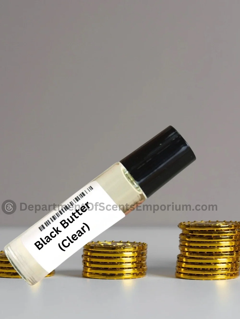 Black Butter Clear U 1/3 Oz Rollerball Fragrance Oil Light Musk & Vanilla Smell